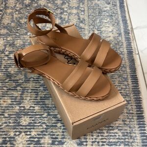 Kaanas Tan Gladiator Sandals Timeless Summer Style